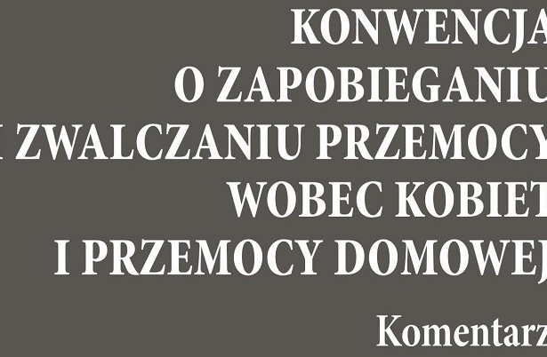 Konwencja o zapobieganiu i zwalczaniu przemocy wobec kobiet i przemocy domowej. Komentarz