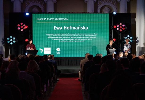 Ewa Hofmańska laureatką III edycji Konkursu im. Ewy Bieńkowskiej